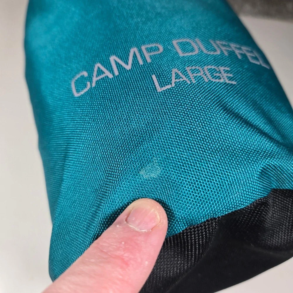Eastern Mountain Sports‎ Teal Black Duffle Bag Weekend Travel Gear